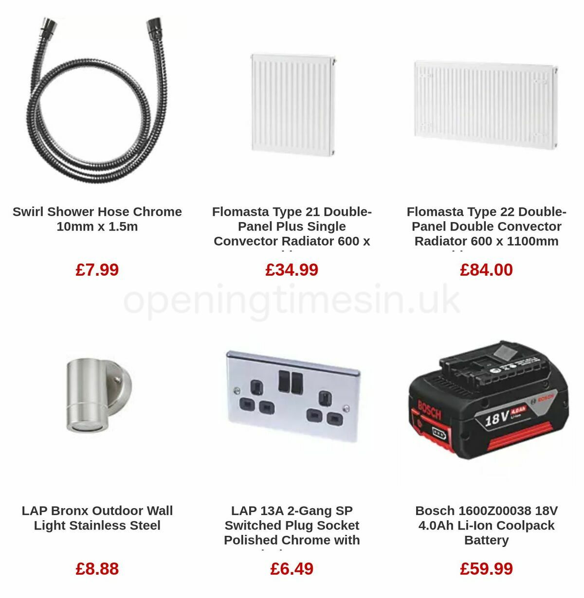 Screwfix Offers from 22 March