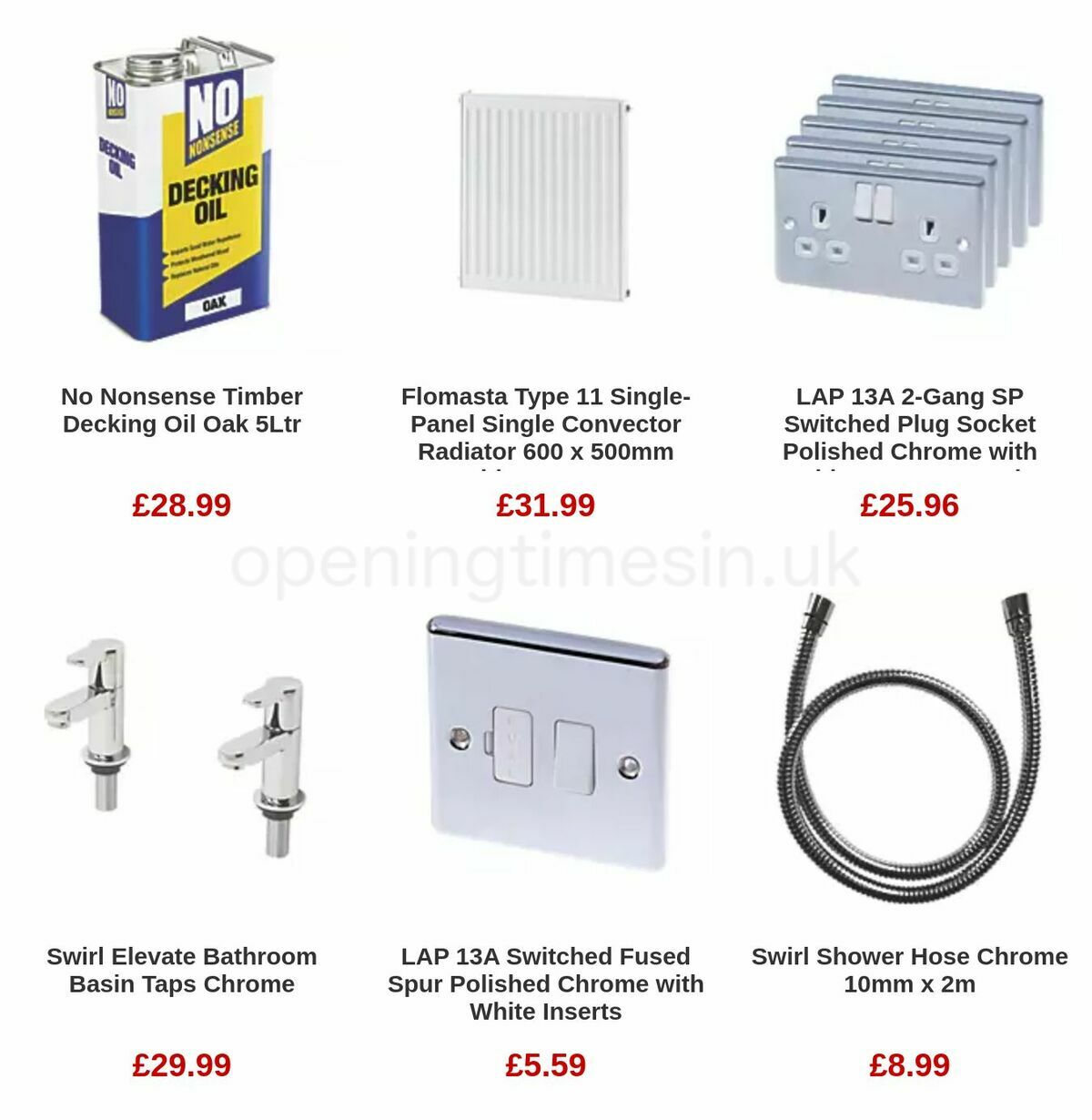 Screwfix Offers from 22 March