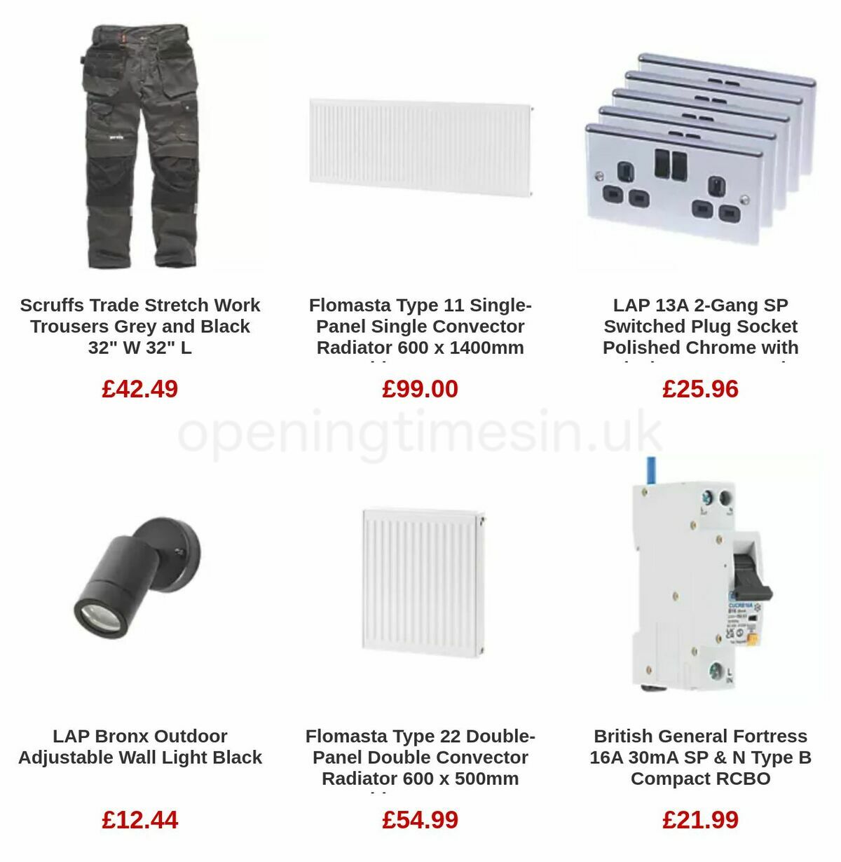 Screwfix Offers from 22 March