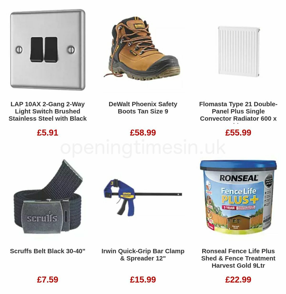 Screwfix Offers from 22 March