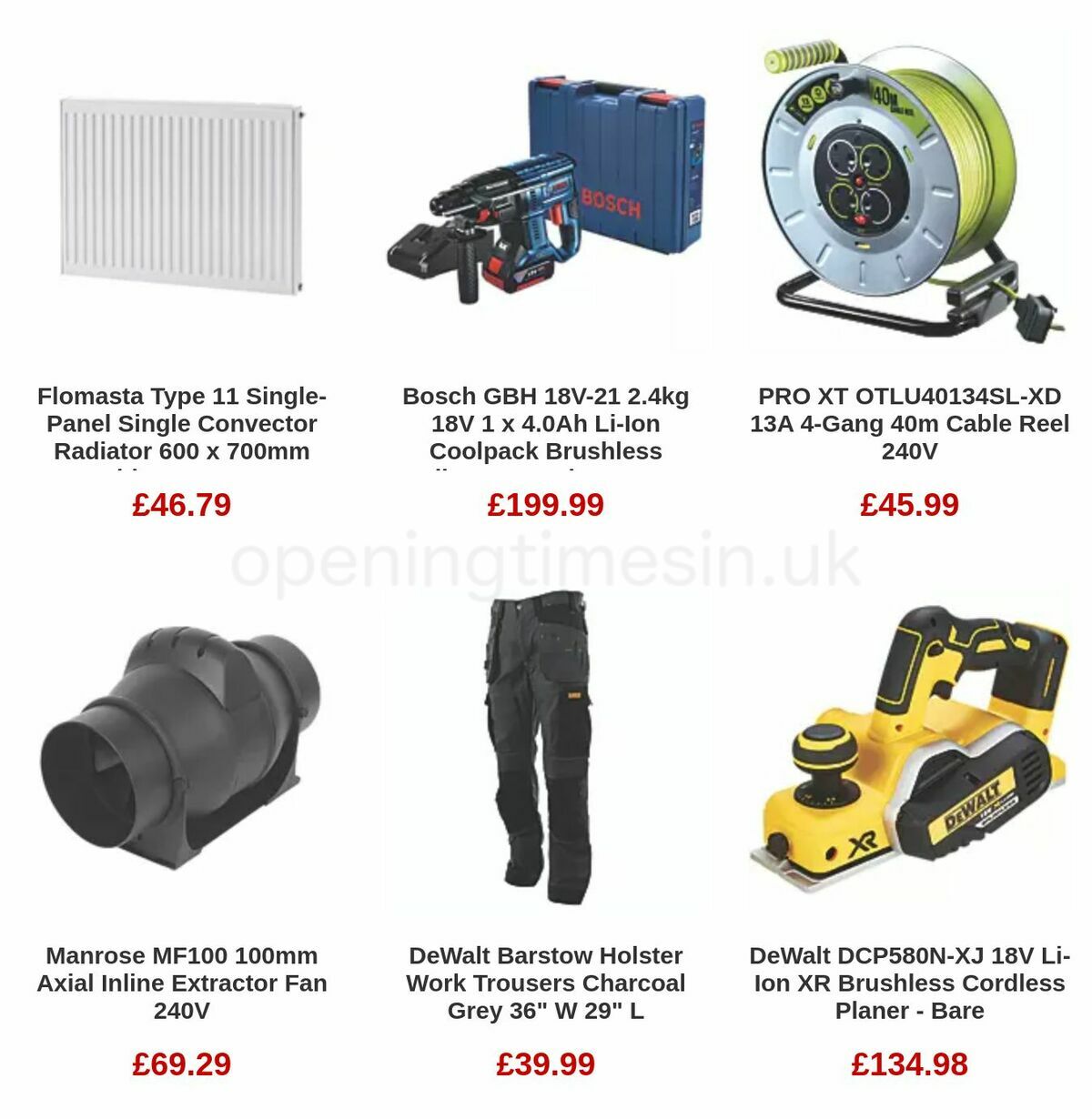 Screwfix Offers from 22 March