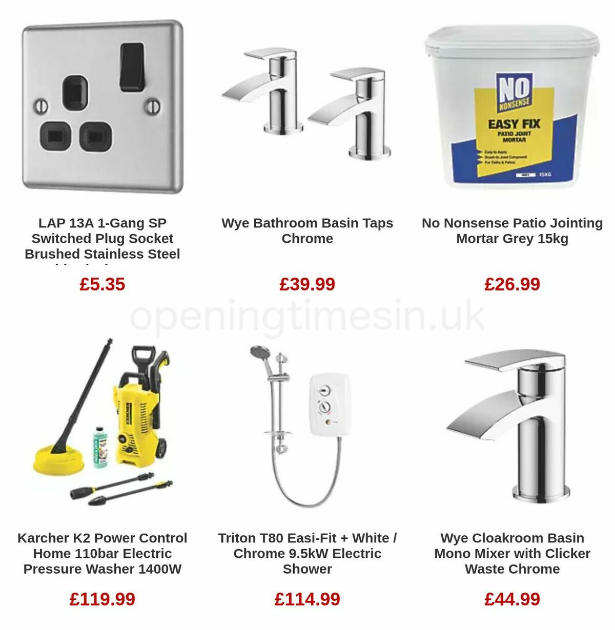 Screwfix Offers from 22 March