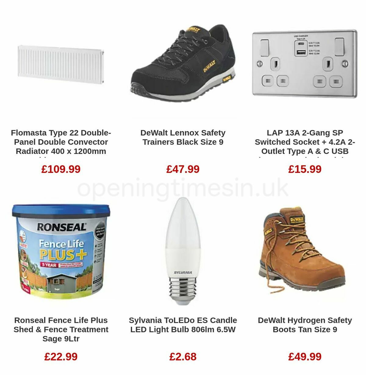 Screwfix Offers from 22 March