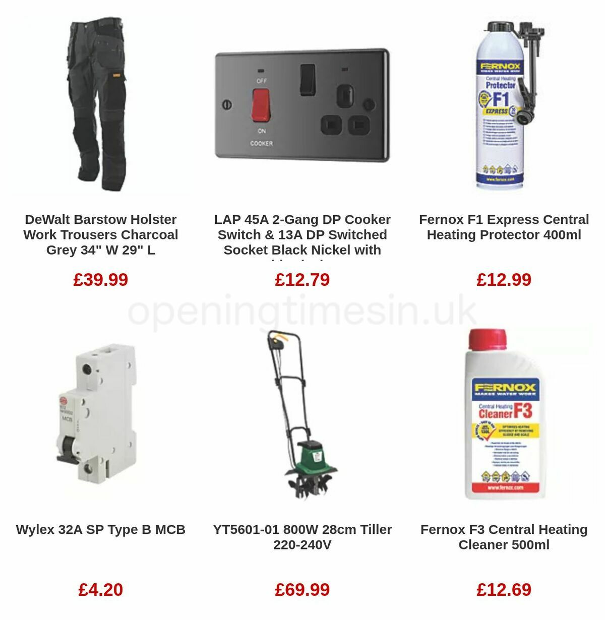 Screwfix Offers from 22 March