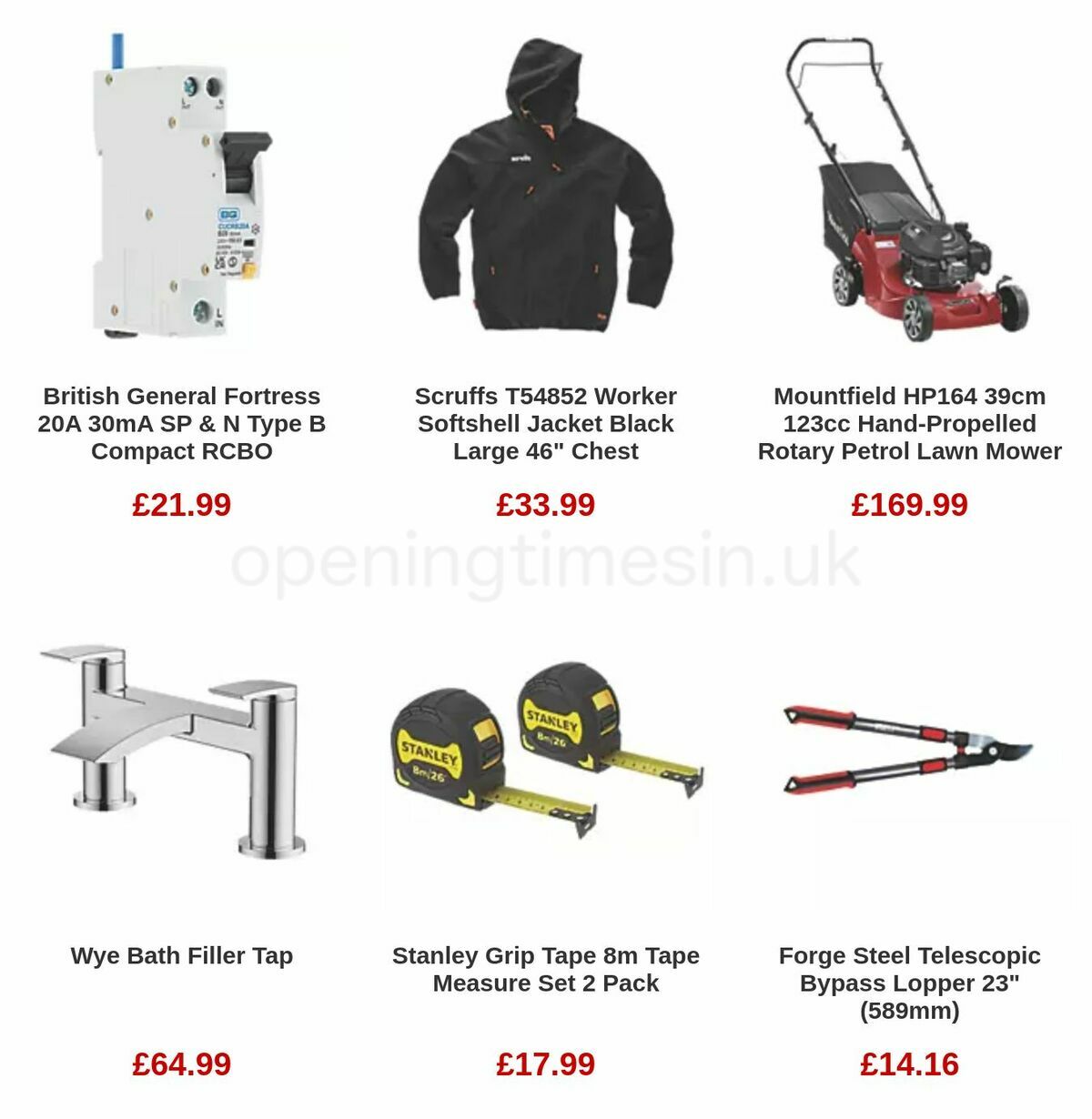 Screwfix Offers from 22 March