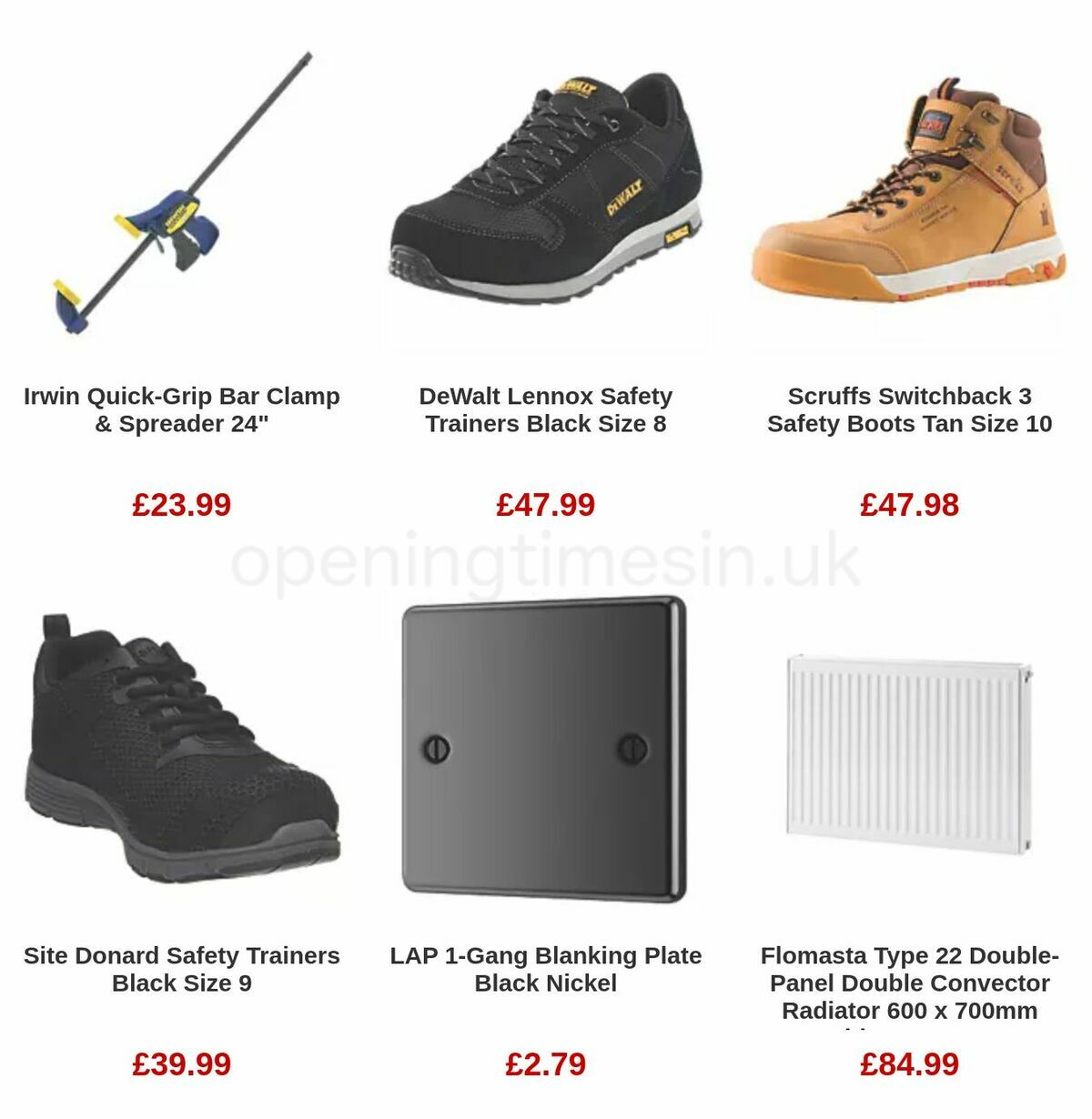 Screwfix Offers from 22 March