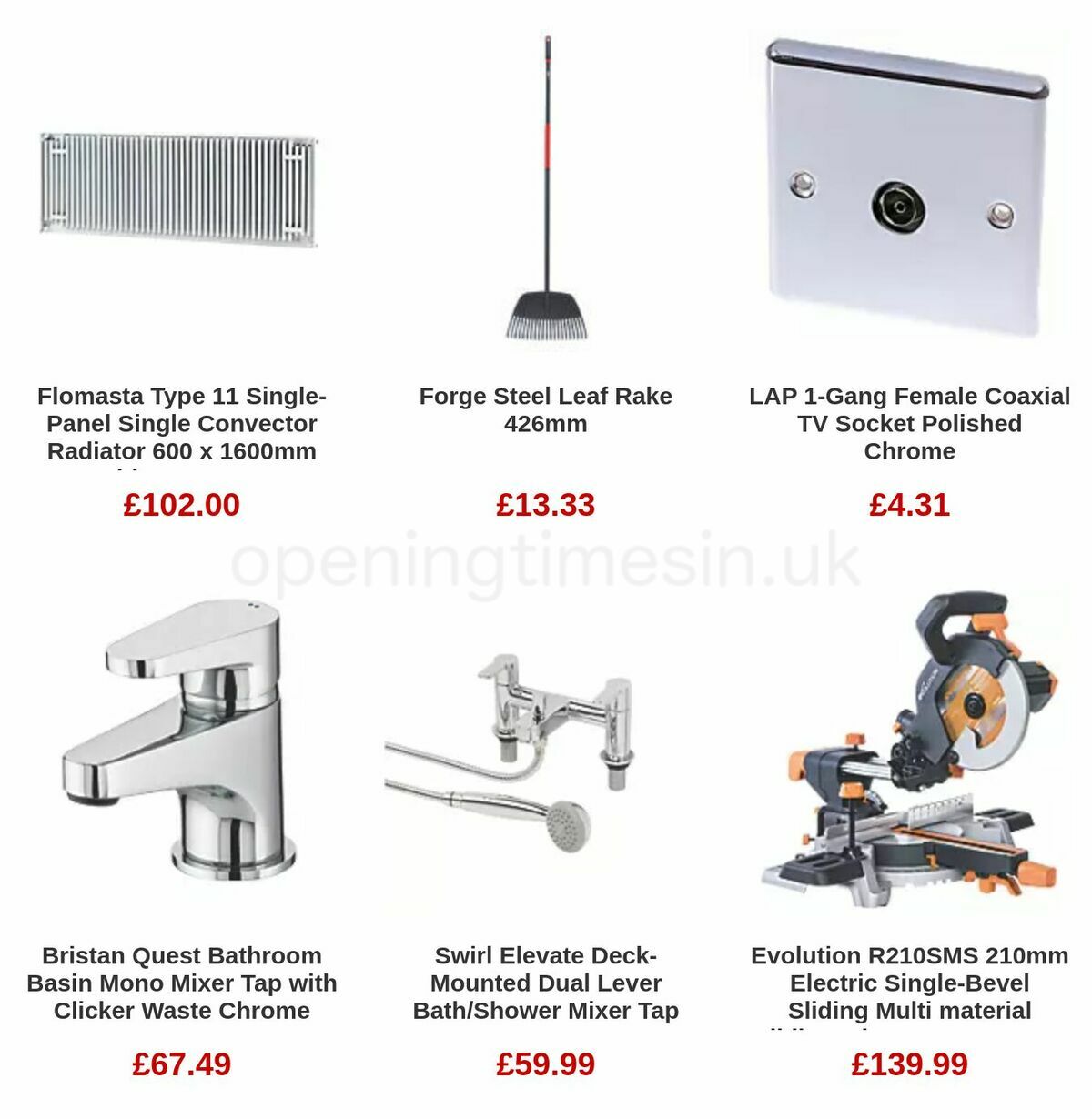 Screwfix Offers from 22 March