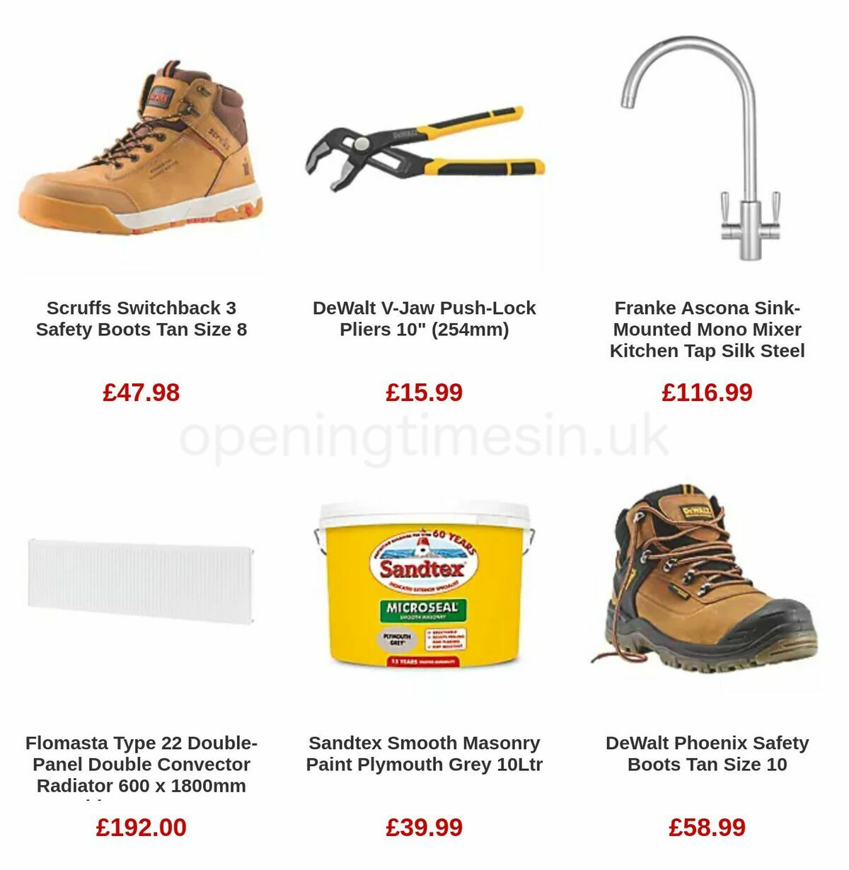 Screwfix Offers from 22 March