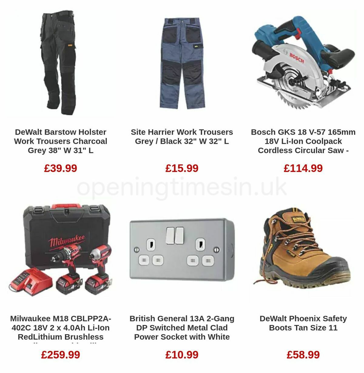 Screwfix Offers from 22 March