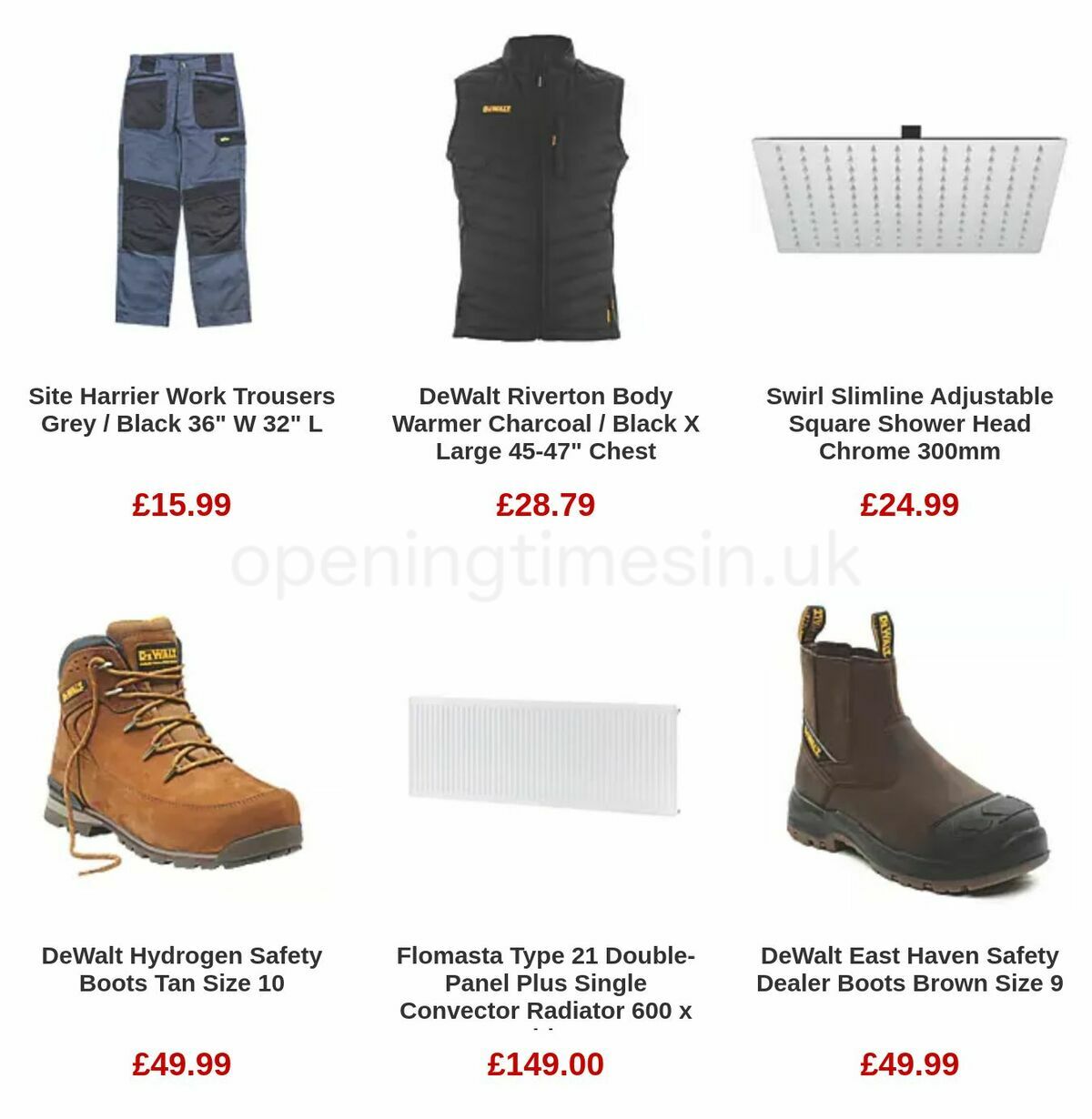 Screwfix Offers from 22 March