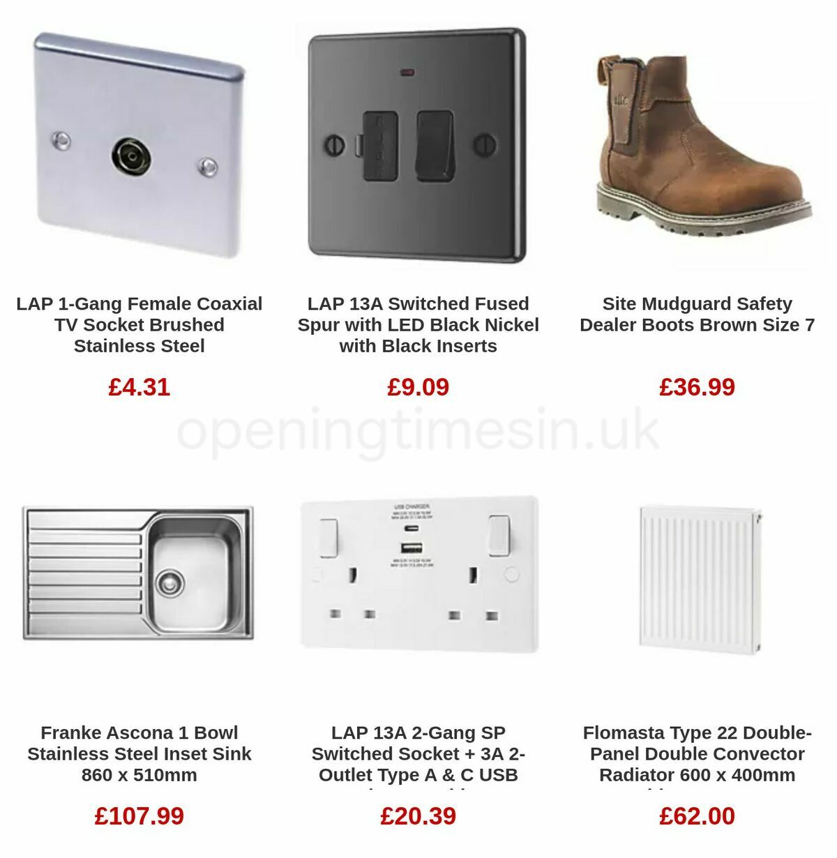 Screwfix Offers from 22 March