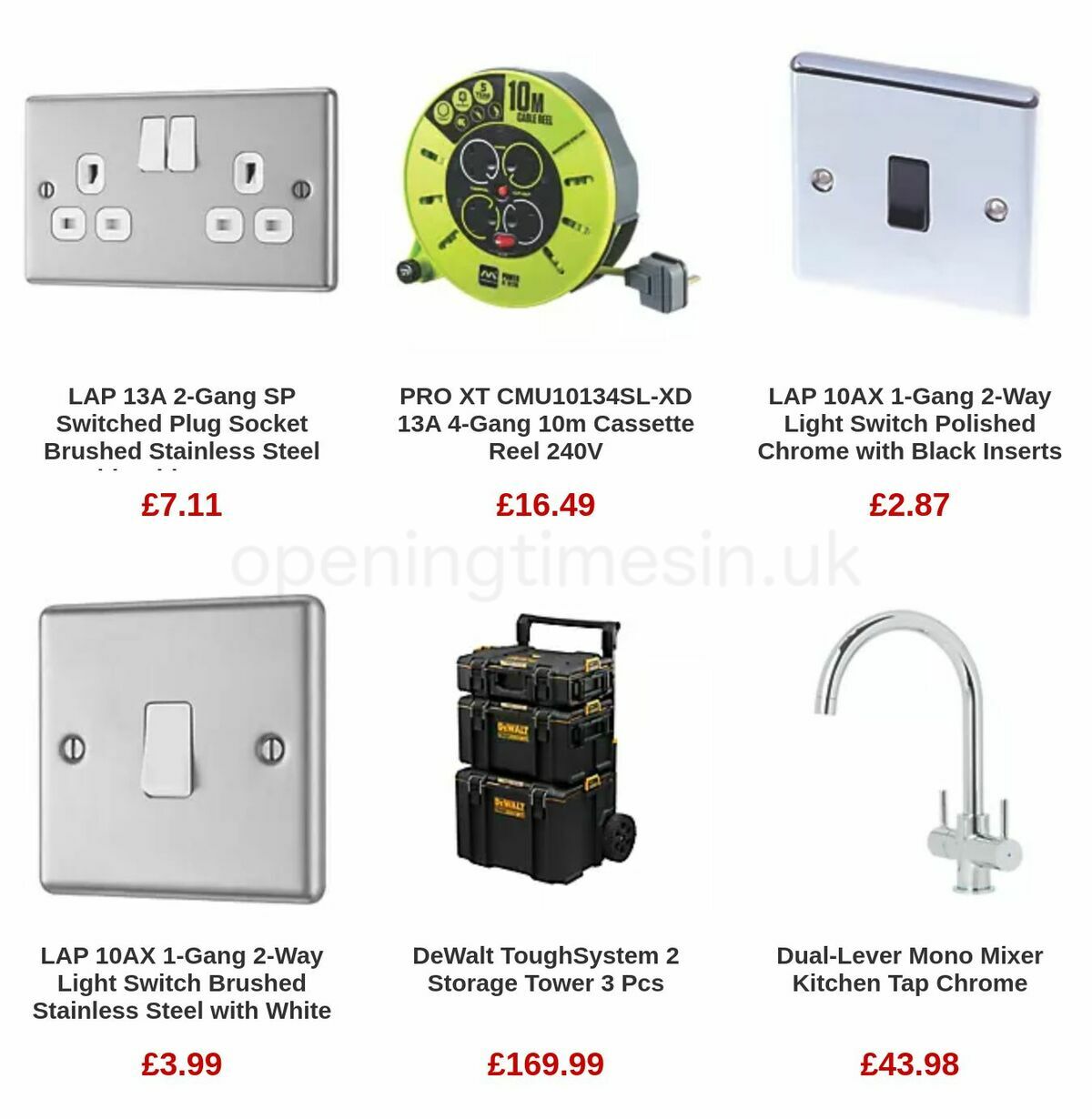 Screwfix Offers from 22 March