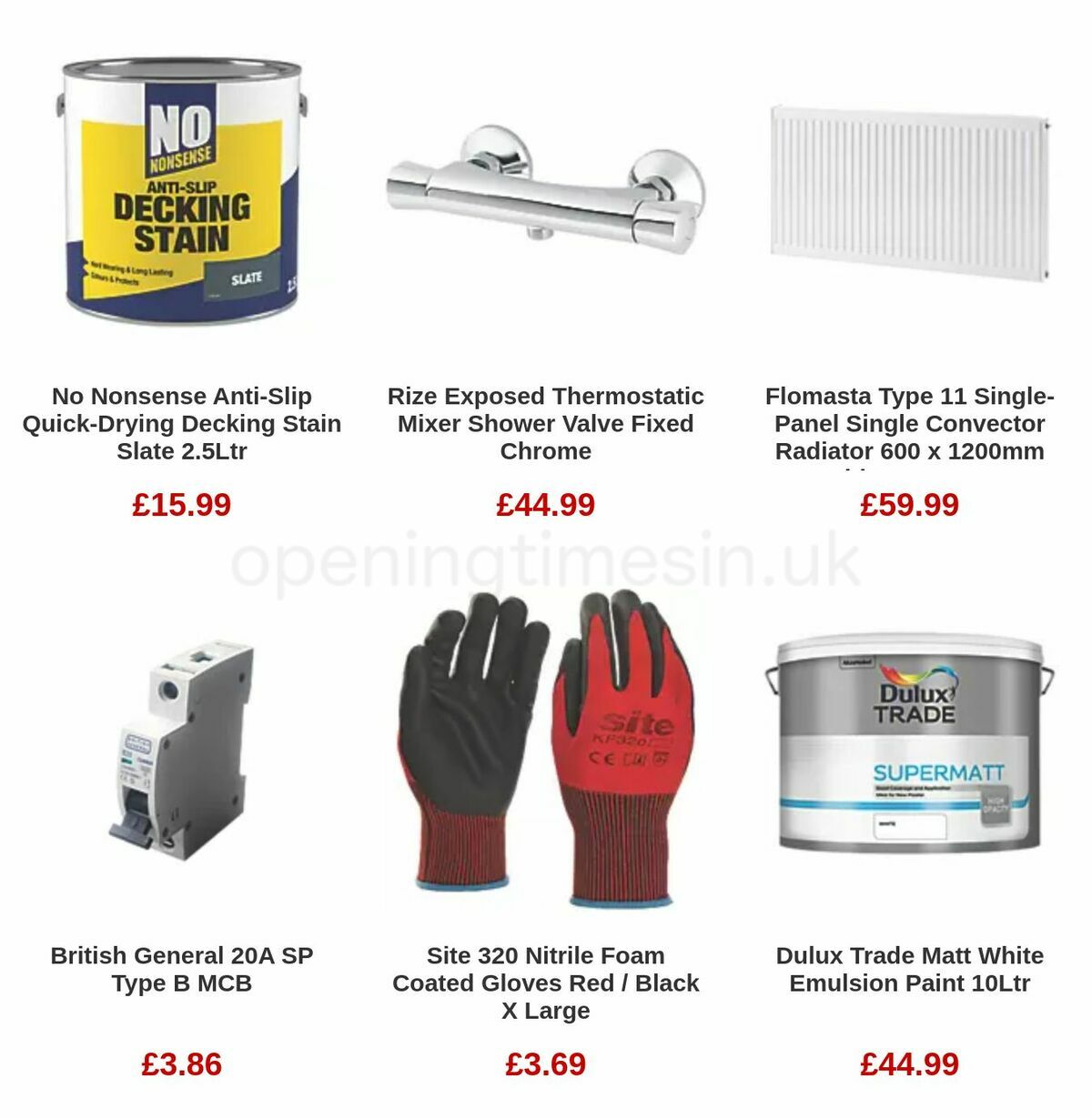 Screwfix Offers from 22 March