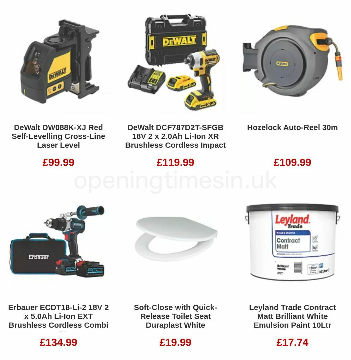 Screwfix Offers from 11 April