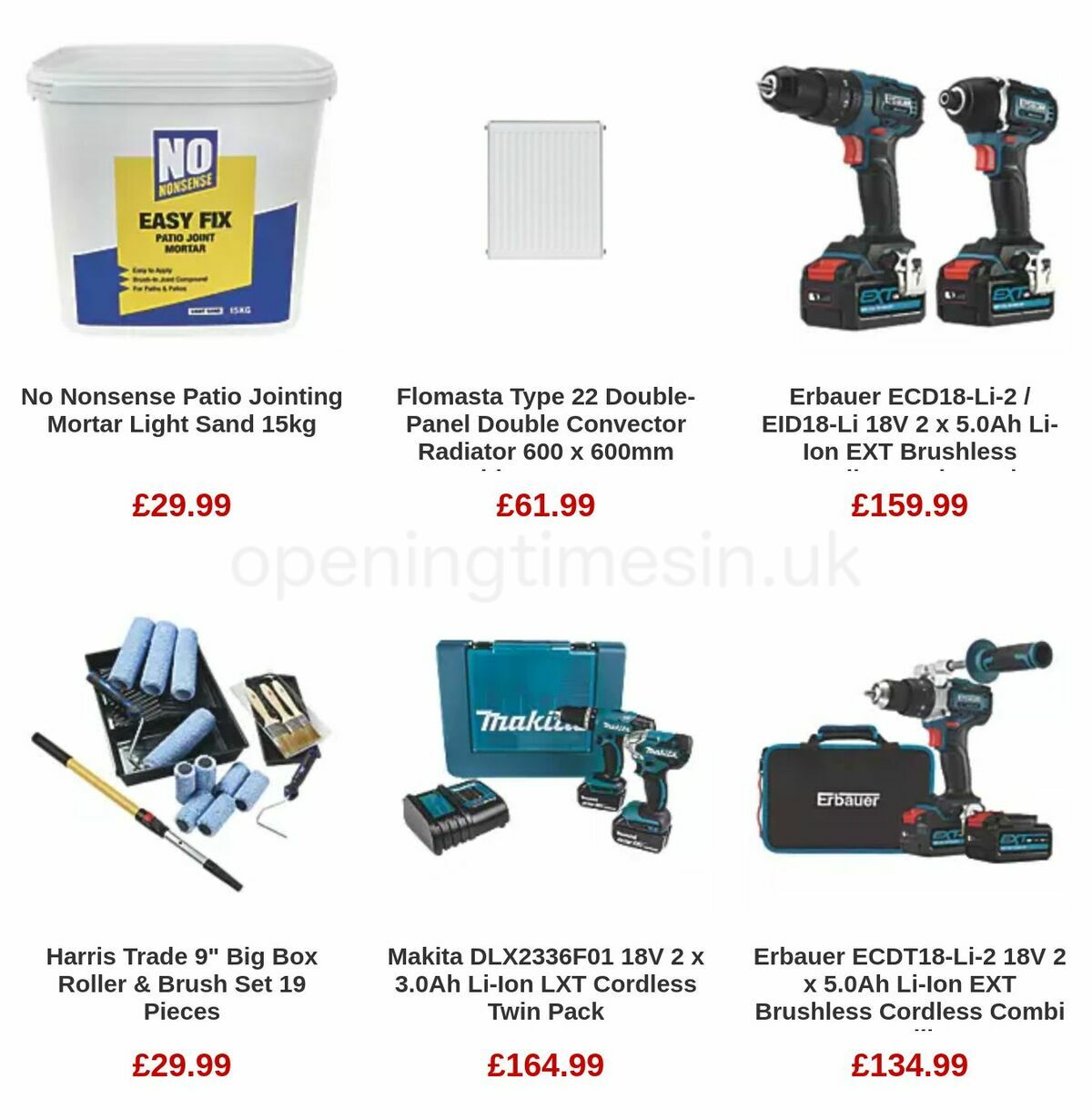 Screwfix Offers from 8 May