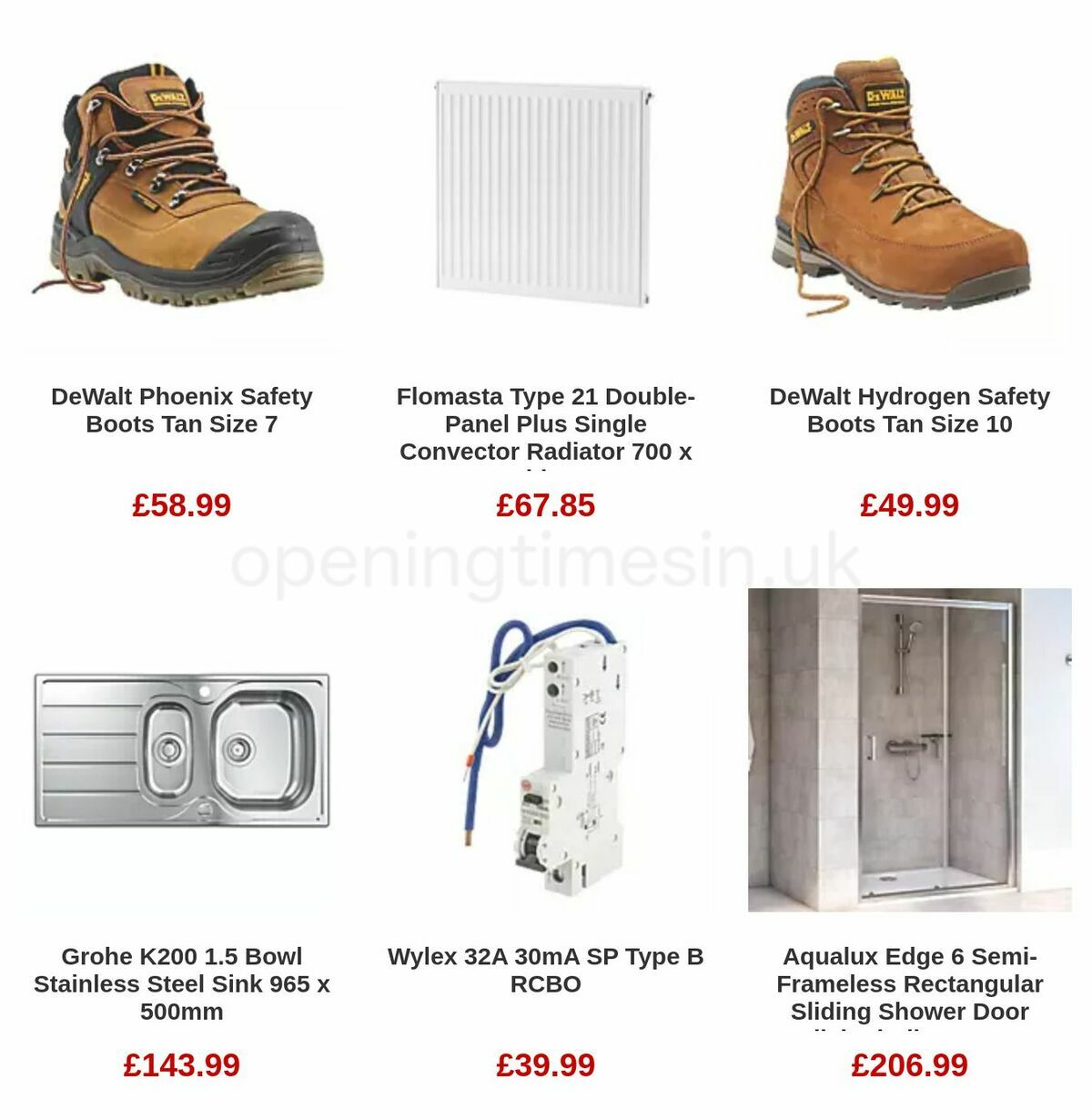 Screwfix Offers from 8 May