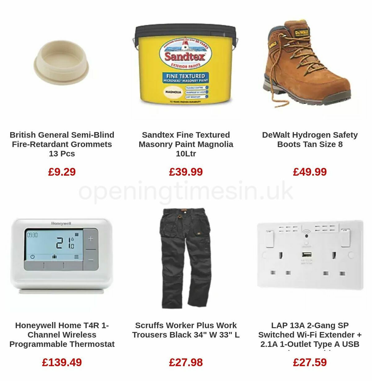 Screwfix Offers from 8 May