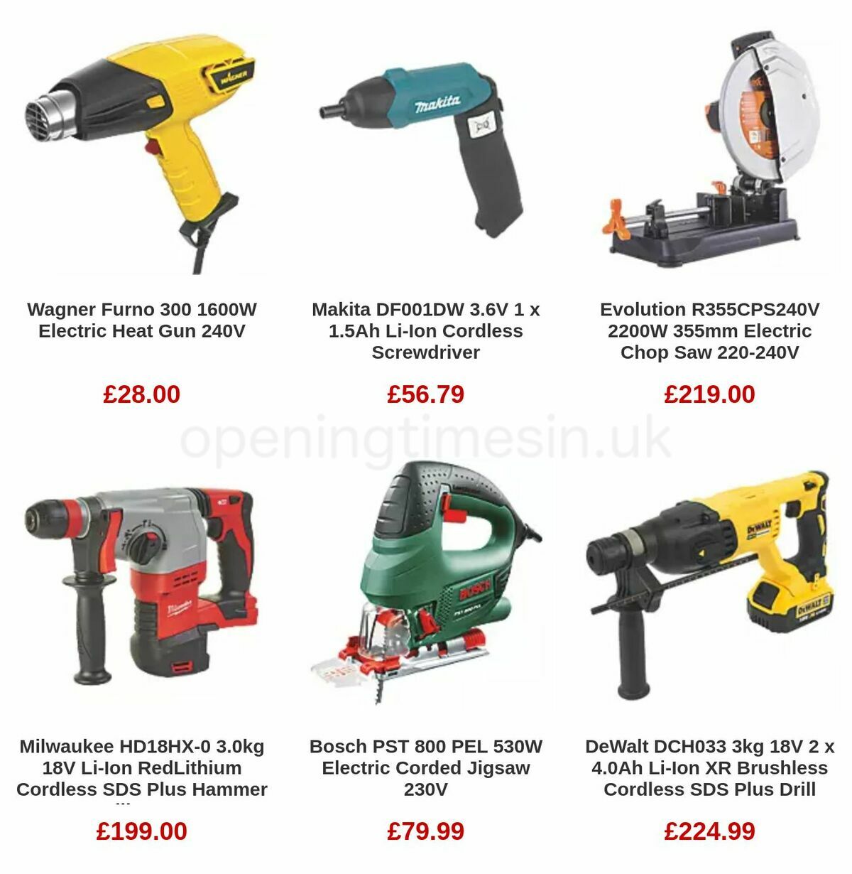 Screwfix Offers from 28 May