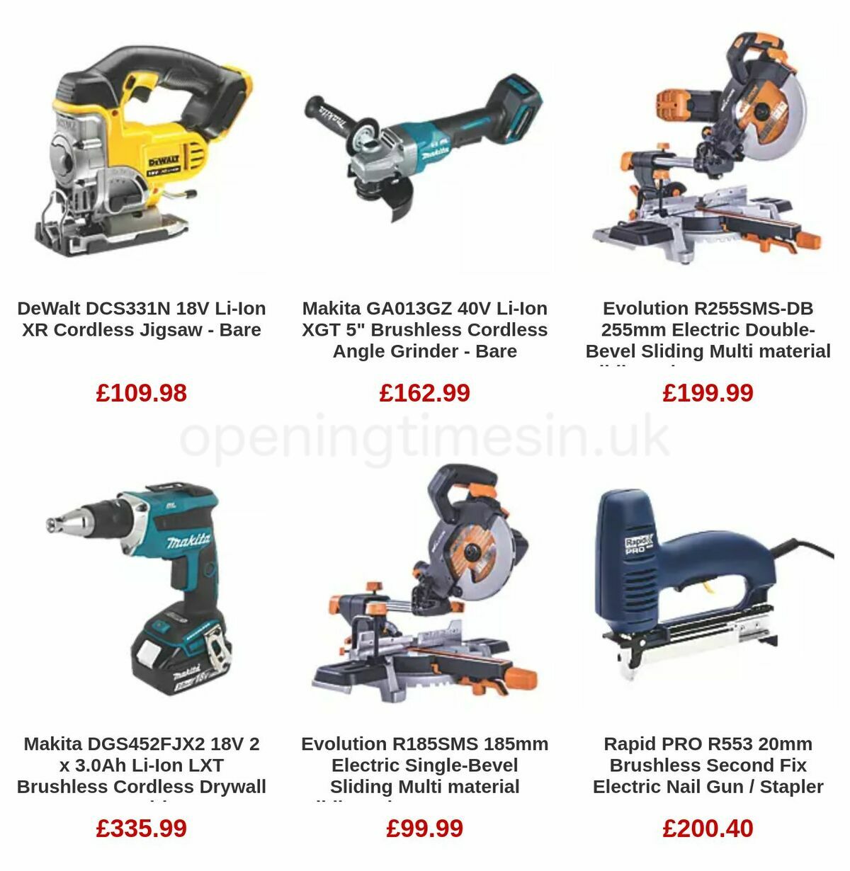 Screwfix Offers from 28 May