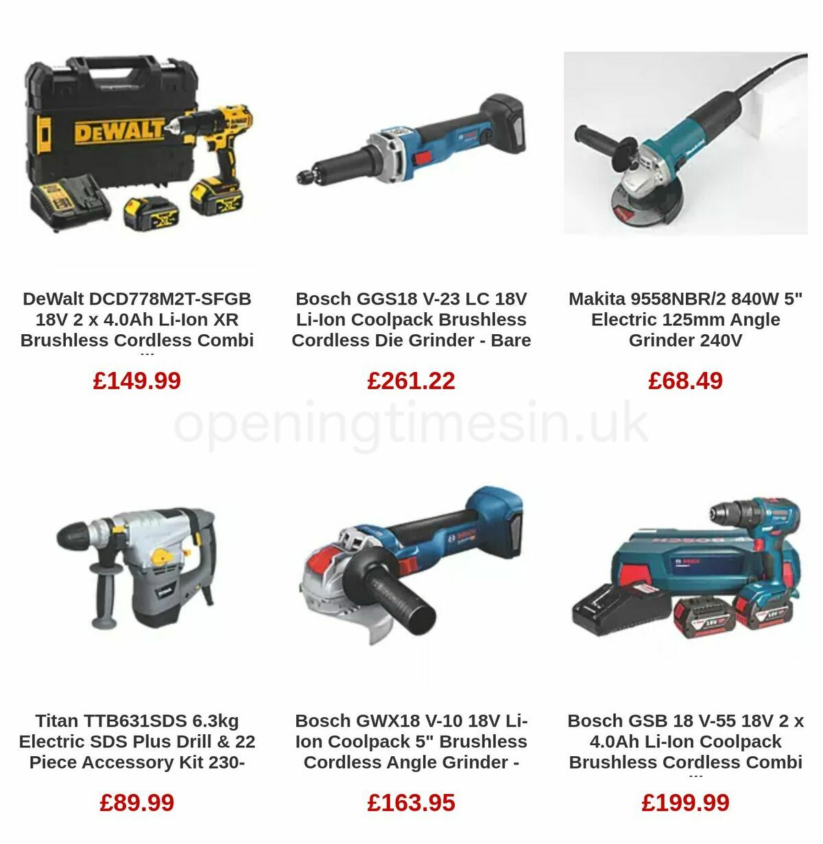 Screwfix Offers from 28 May