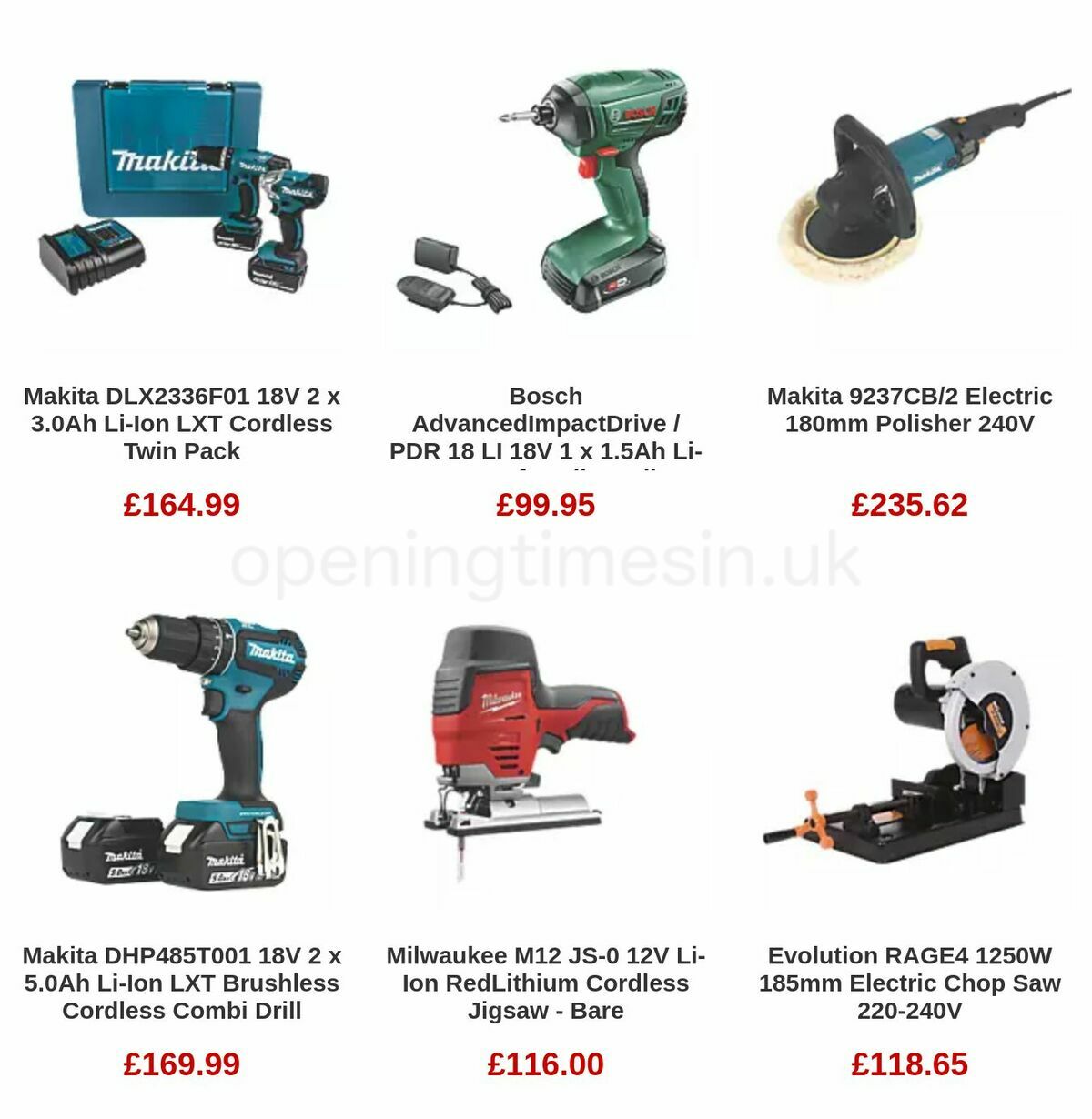 Screwfix Offers from 28 May