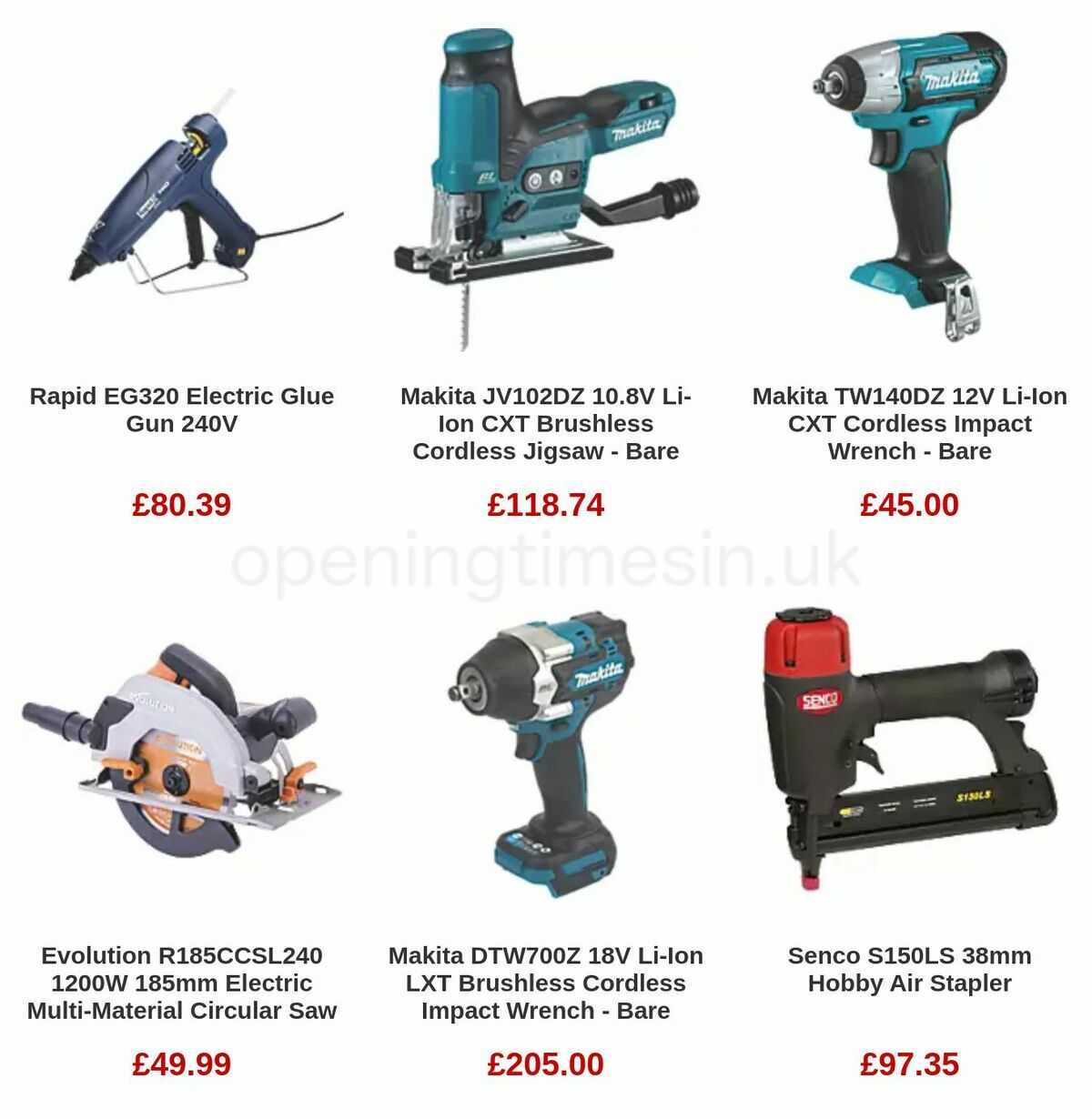 Screwfix Offers from 28 May