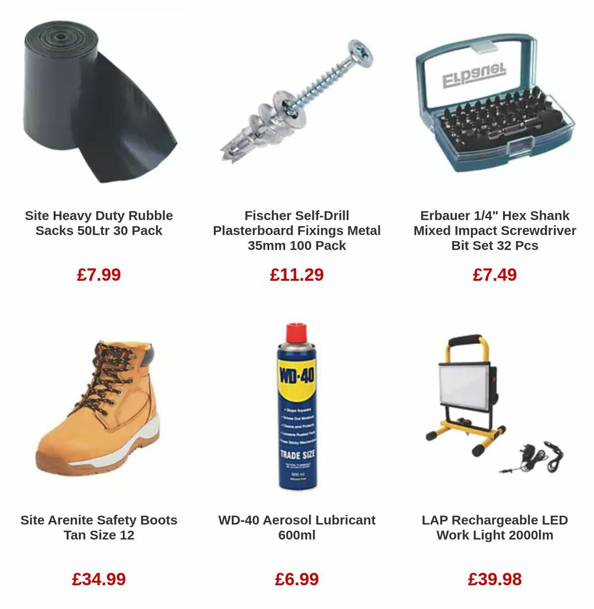Screwfix Offers from 24 July