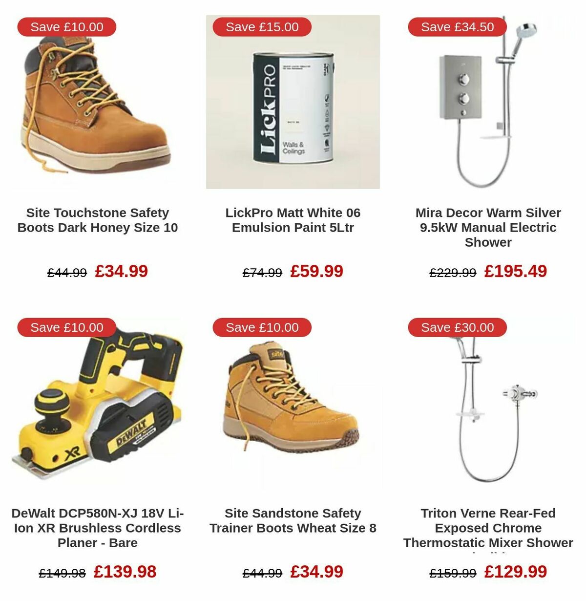 Screwfix Offers from 7 August