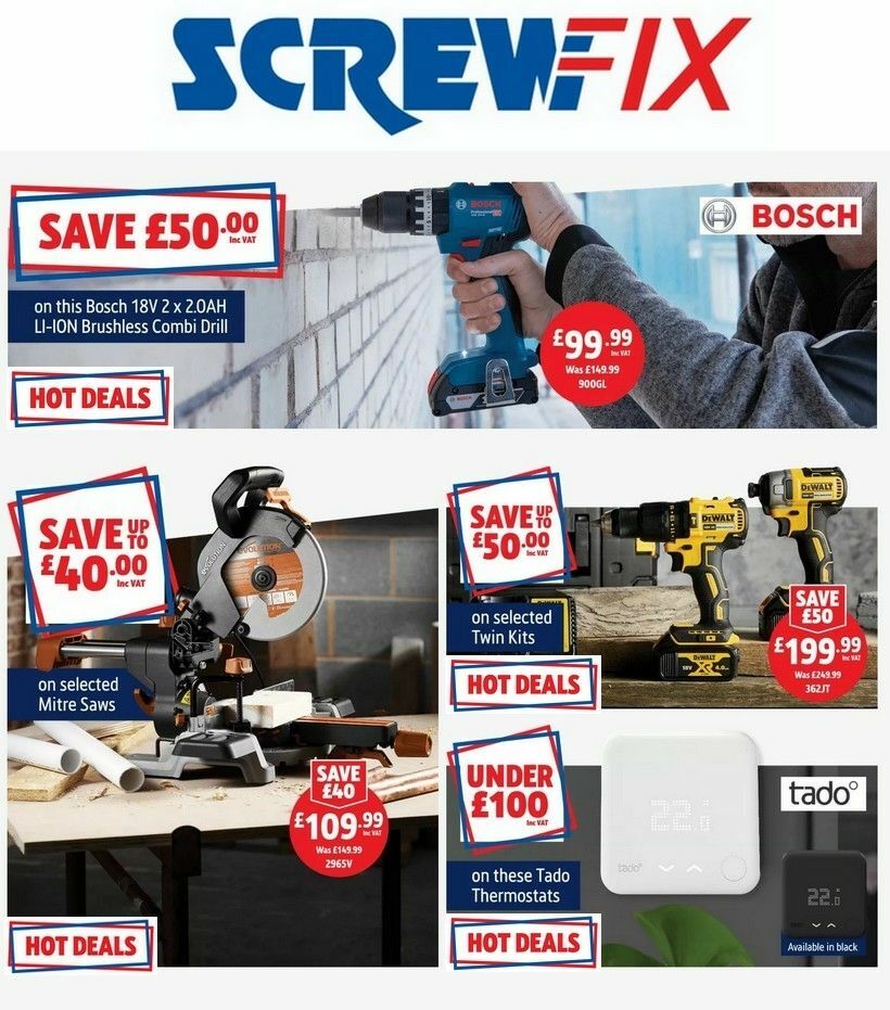 Screwfix Offers from 6 September