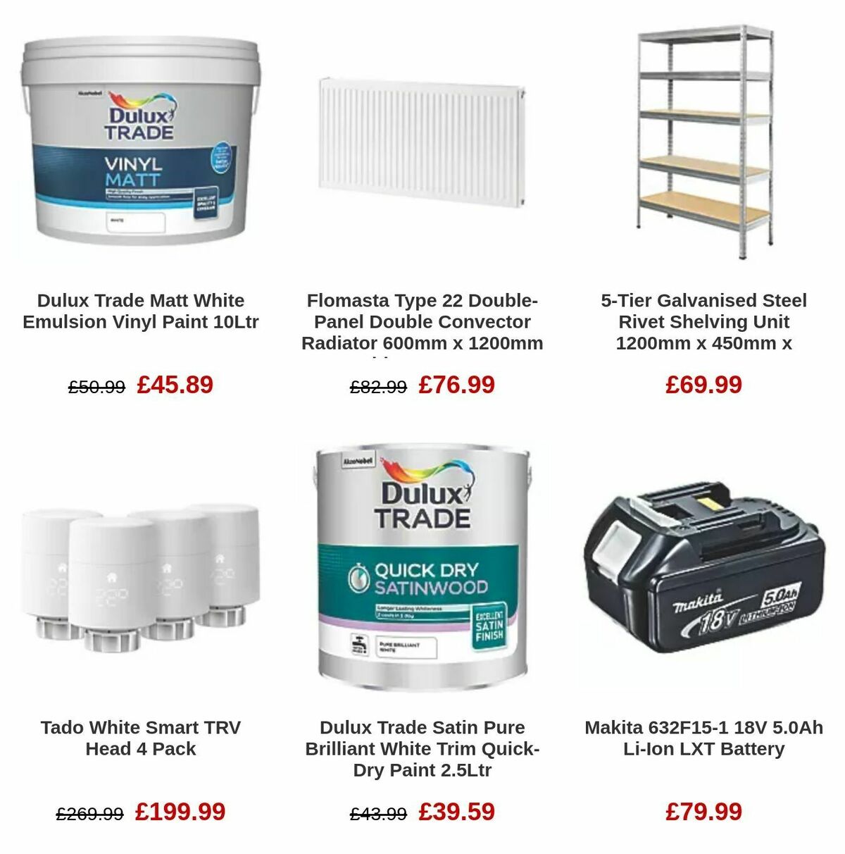 Screwfix Offers from 6 September