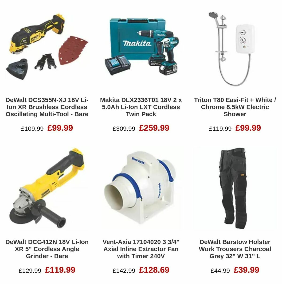 Screwfix Offers from 6 September