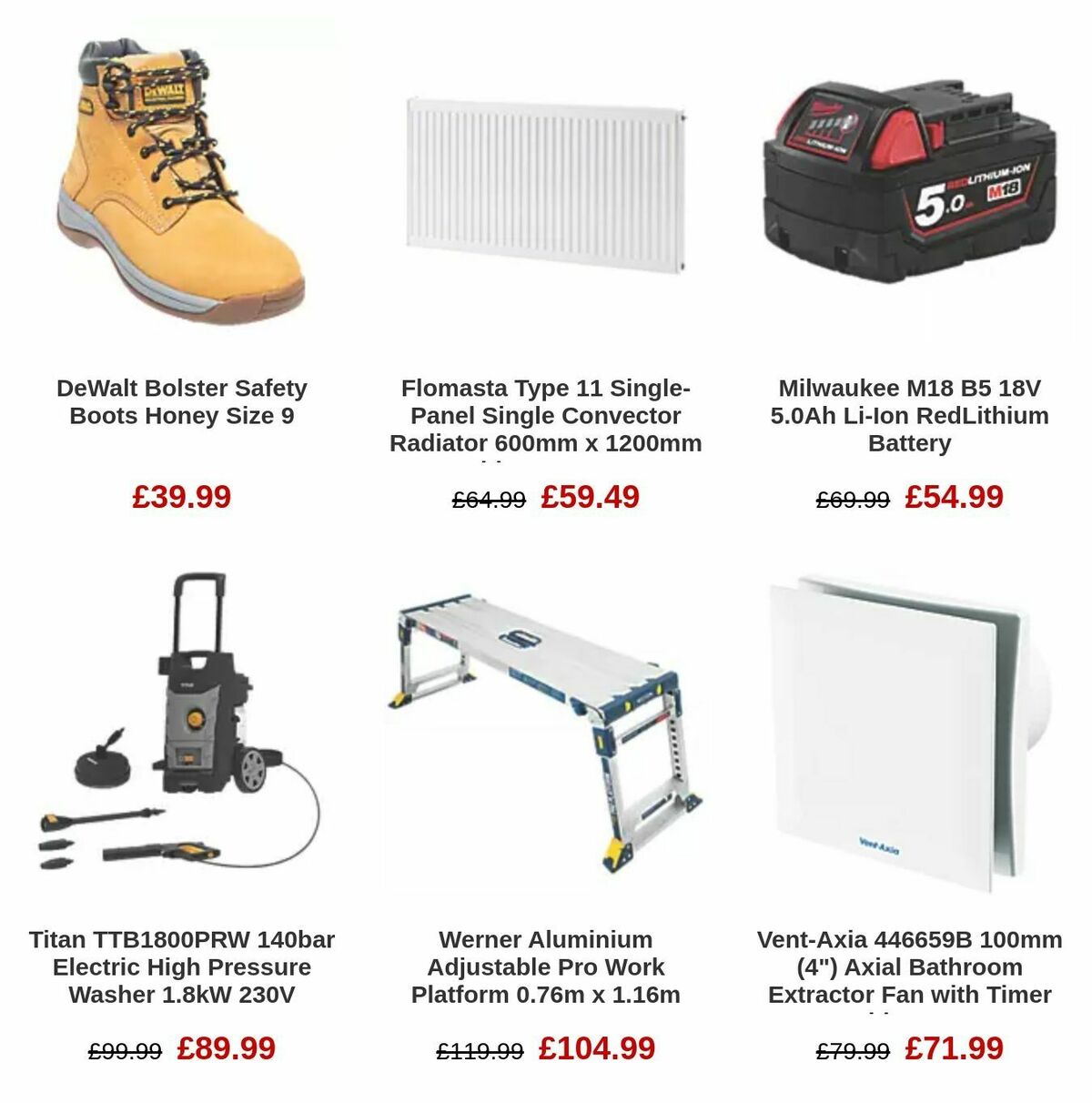 Screwfix Offers from 6 September