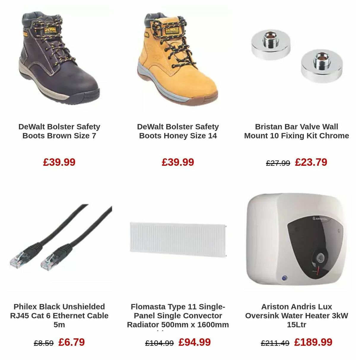 Screwfix Offers from 6 September