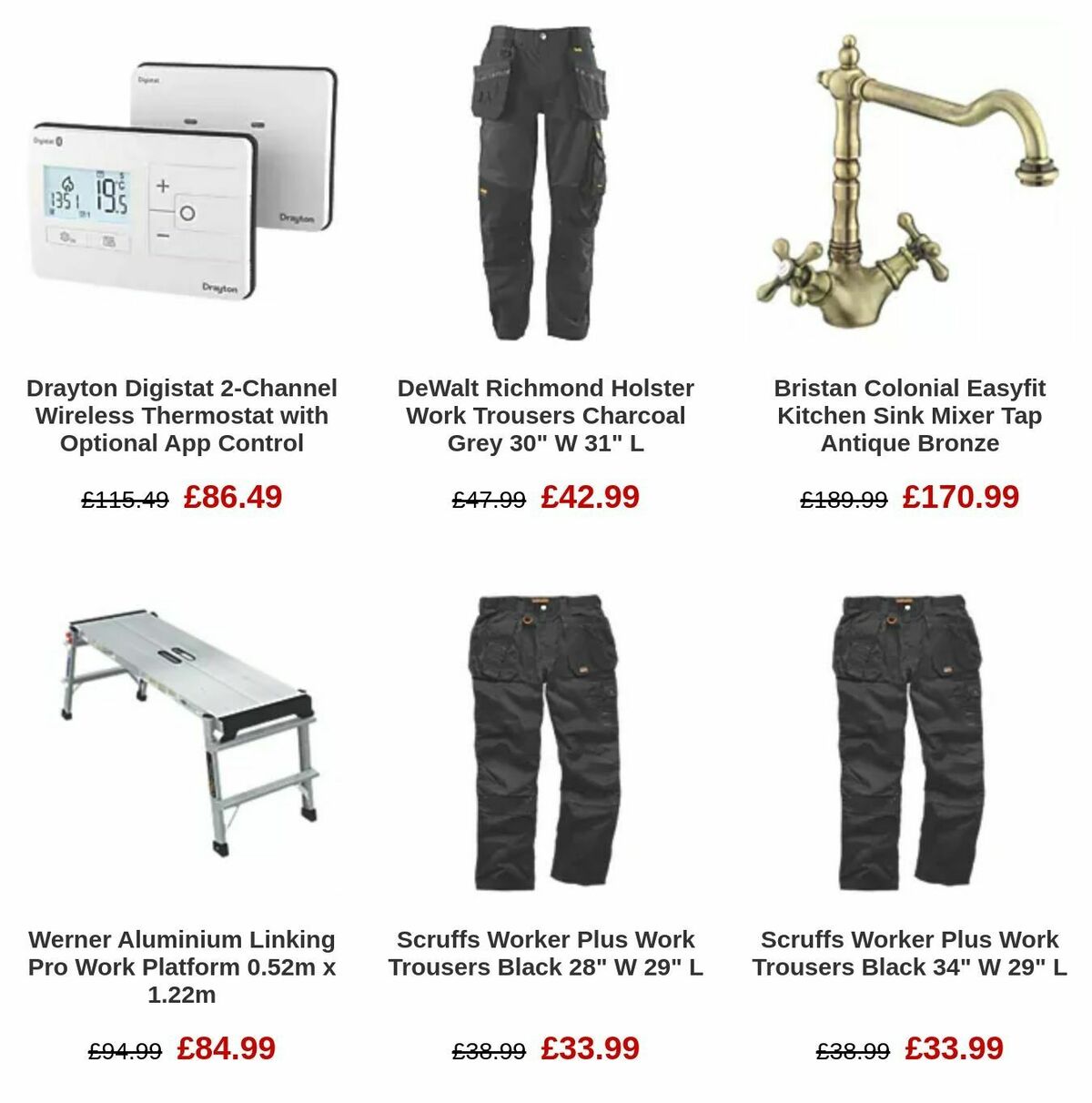 Screwfix Offers from 6 September