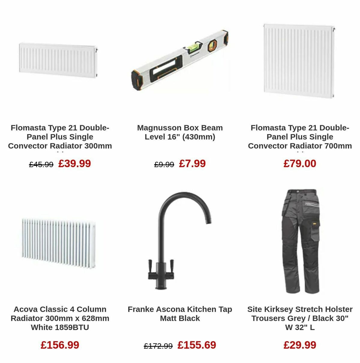 Screwfix Offers from 6 September