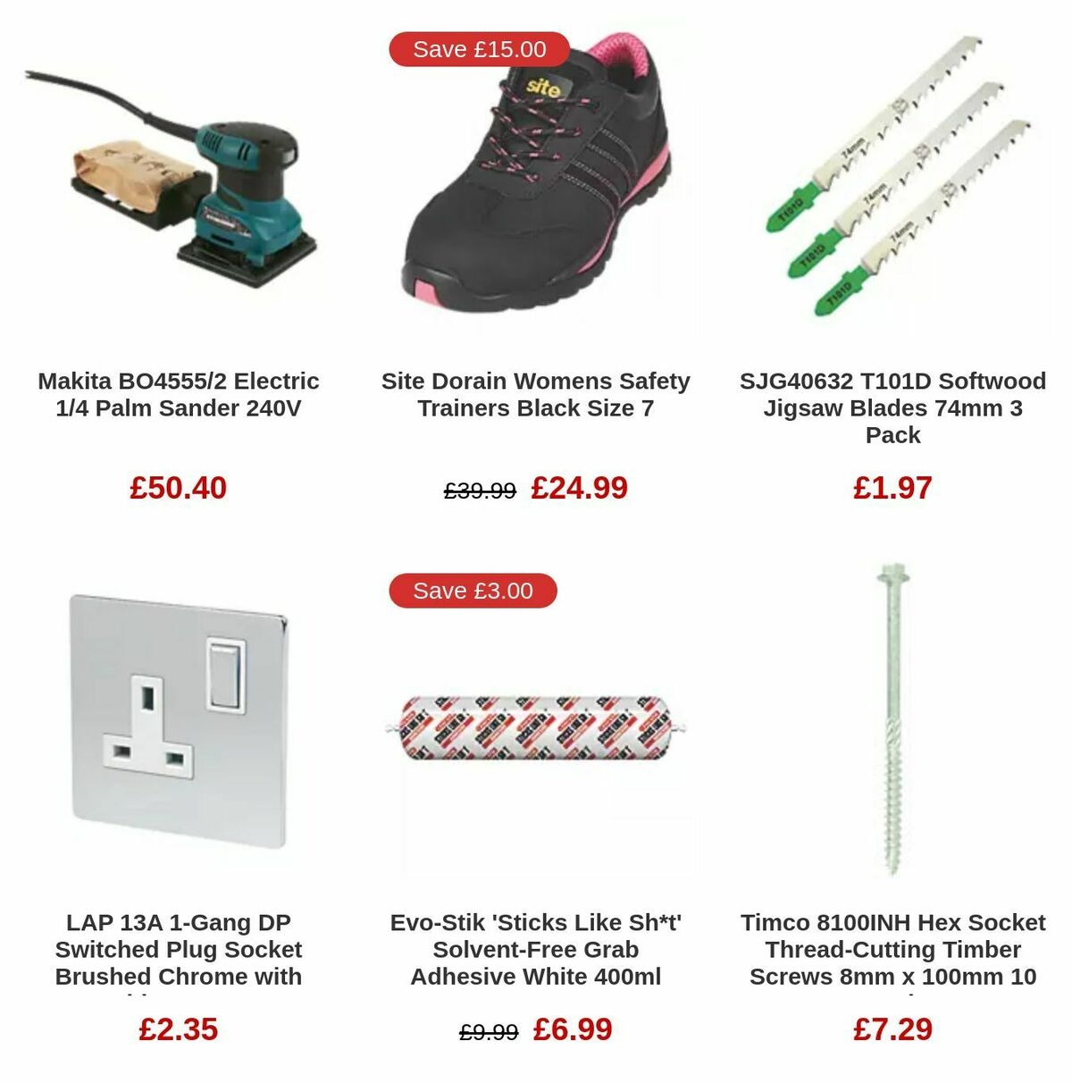 Screwfix Offers from 28 September