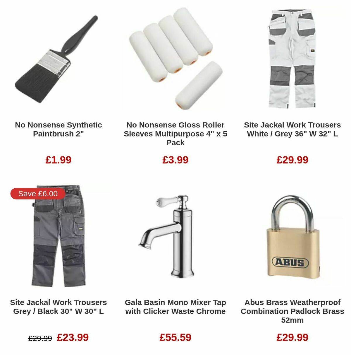 Screwfix Offers from 28 September