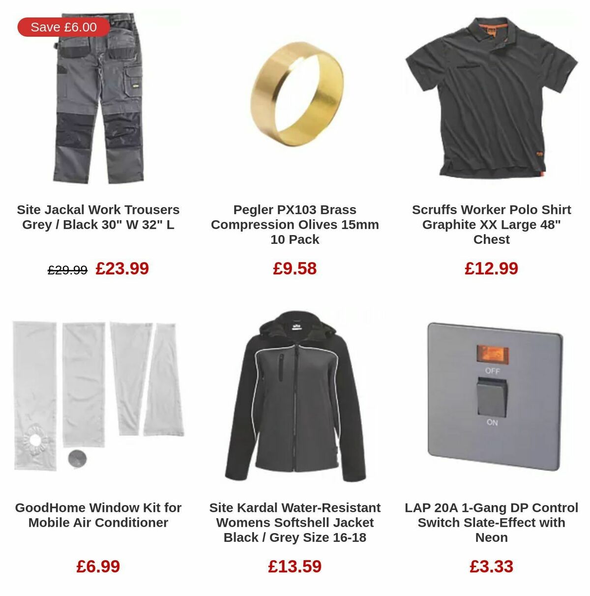 Screwfix Offers from 28 September