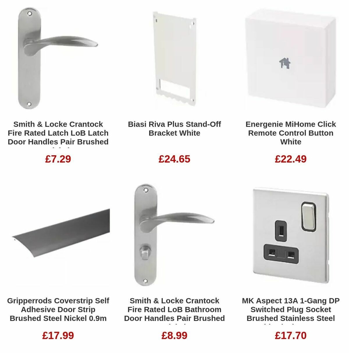 Screwfix Offers from 28 September