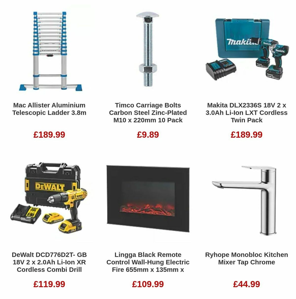 Screwfix Offers from 28 September