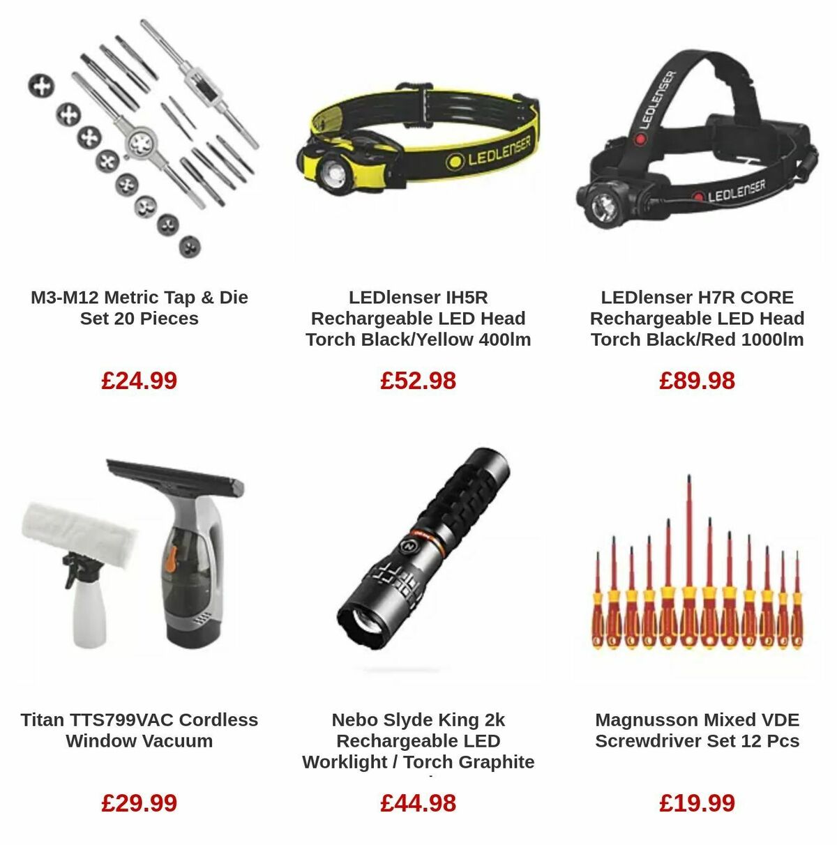 Screwfix Offers from 28 November