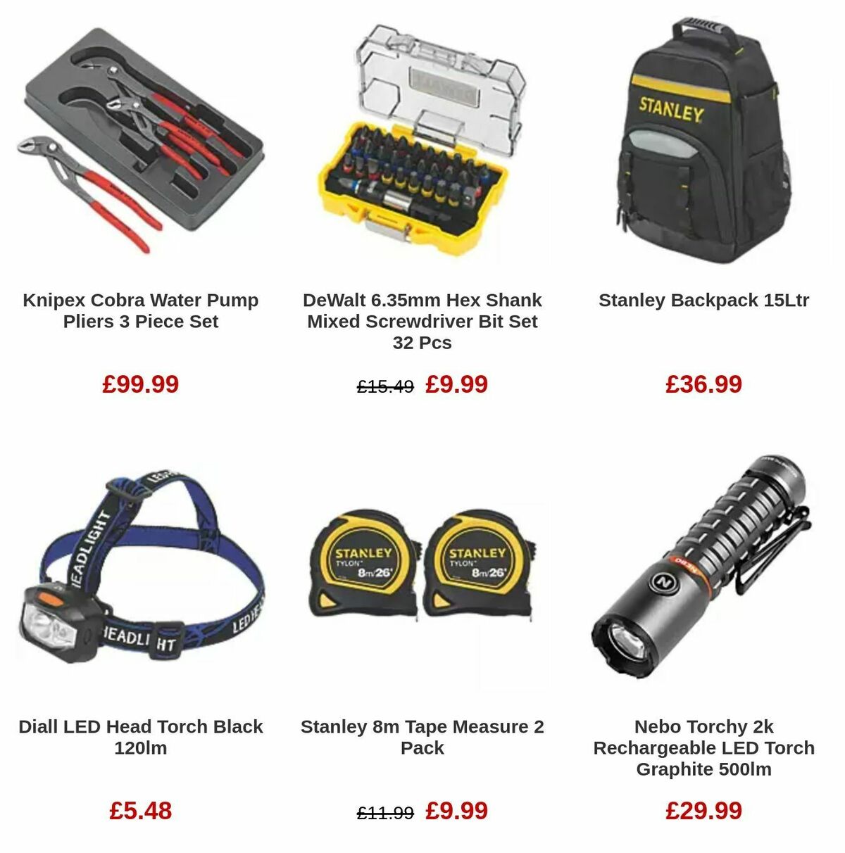 Screwfix Offers from 28 November
