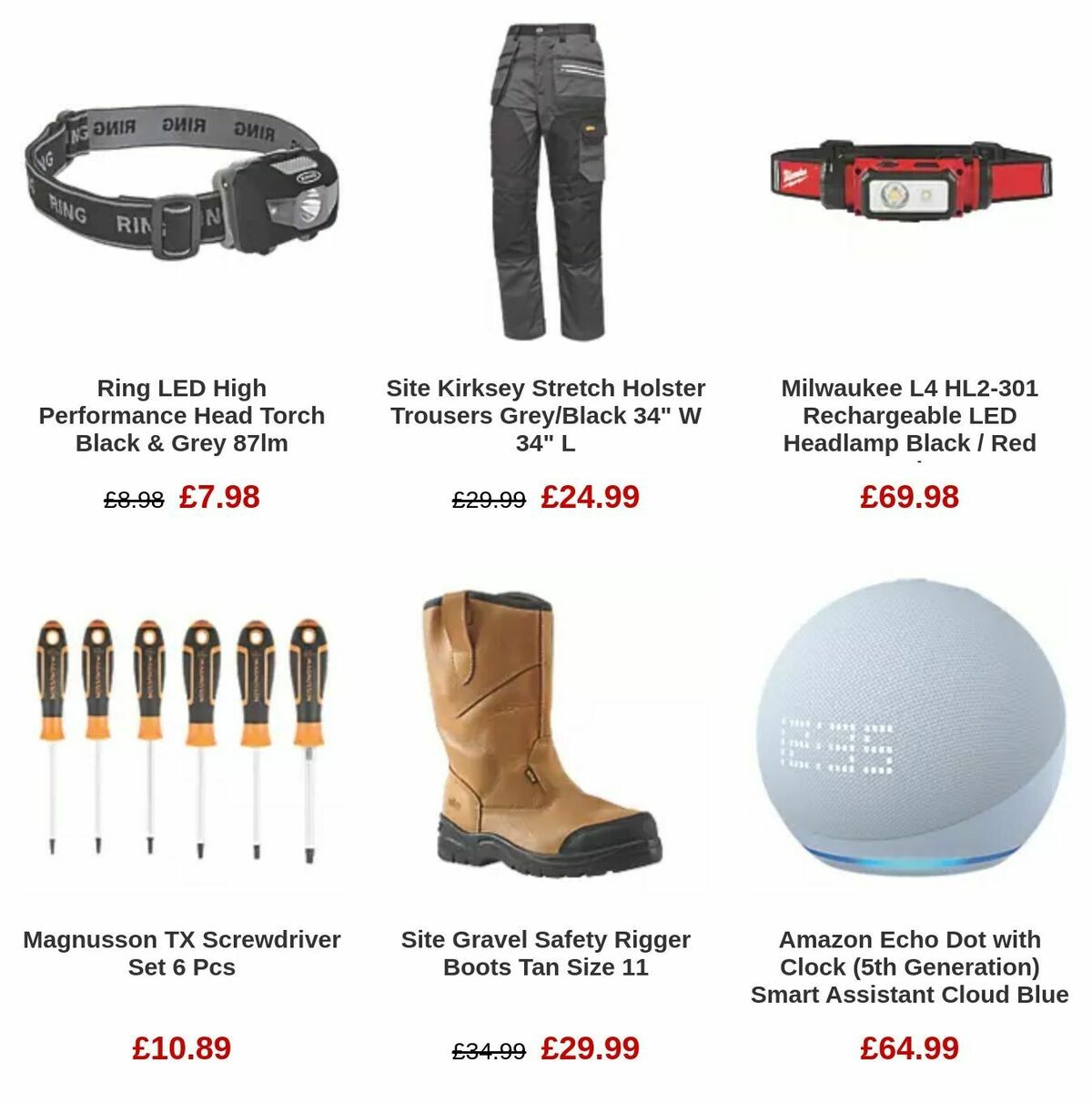 Screwfix Offers from 28 November