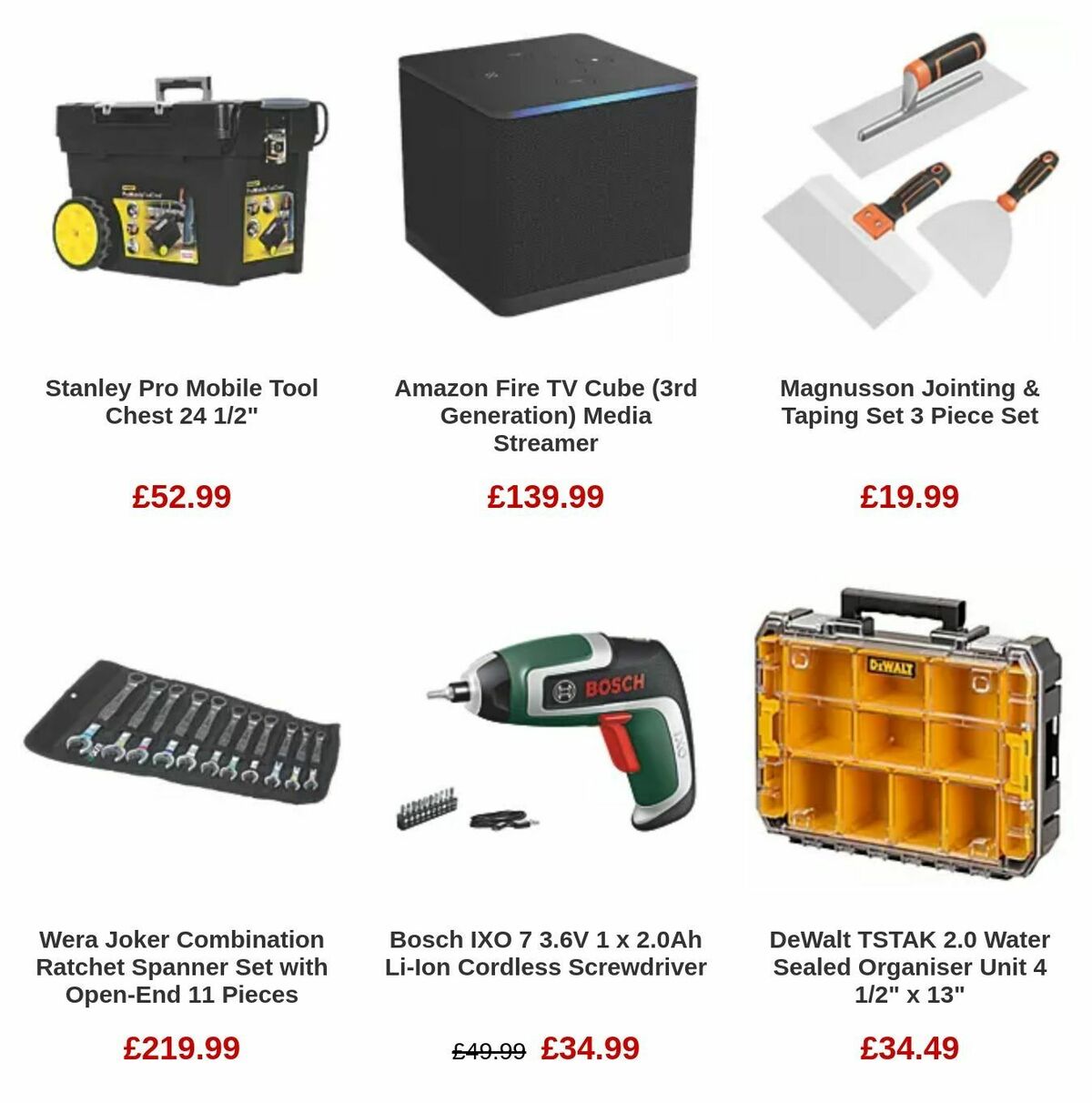 Screwfix Offers from 28 November