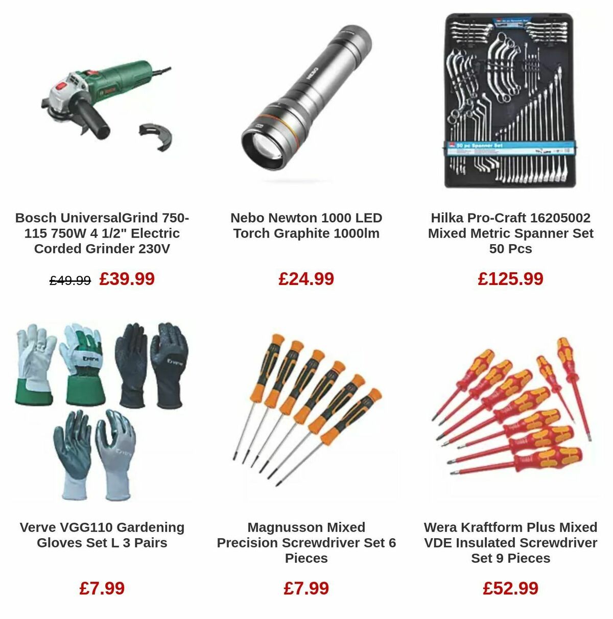 Screwfix Offers from 28 November