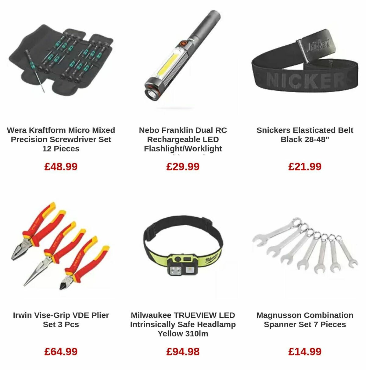 Screwfix Offers from 28 November