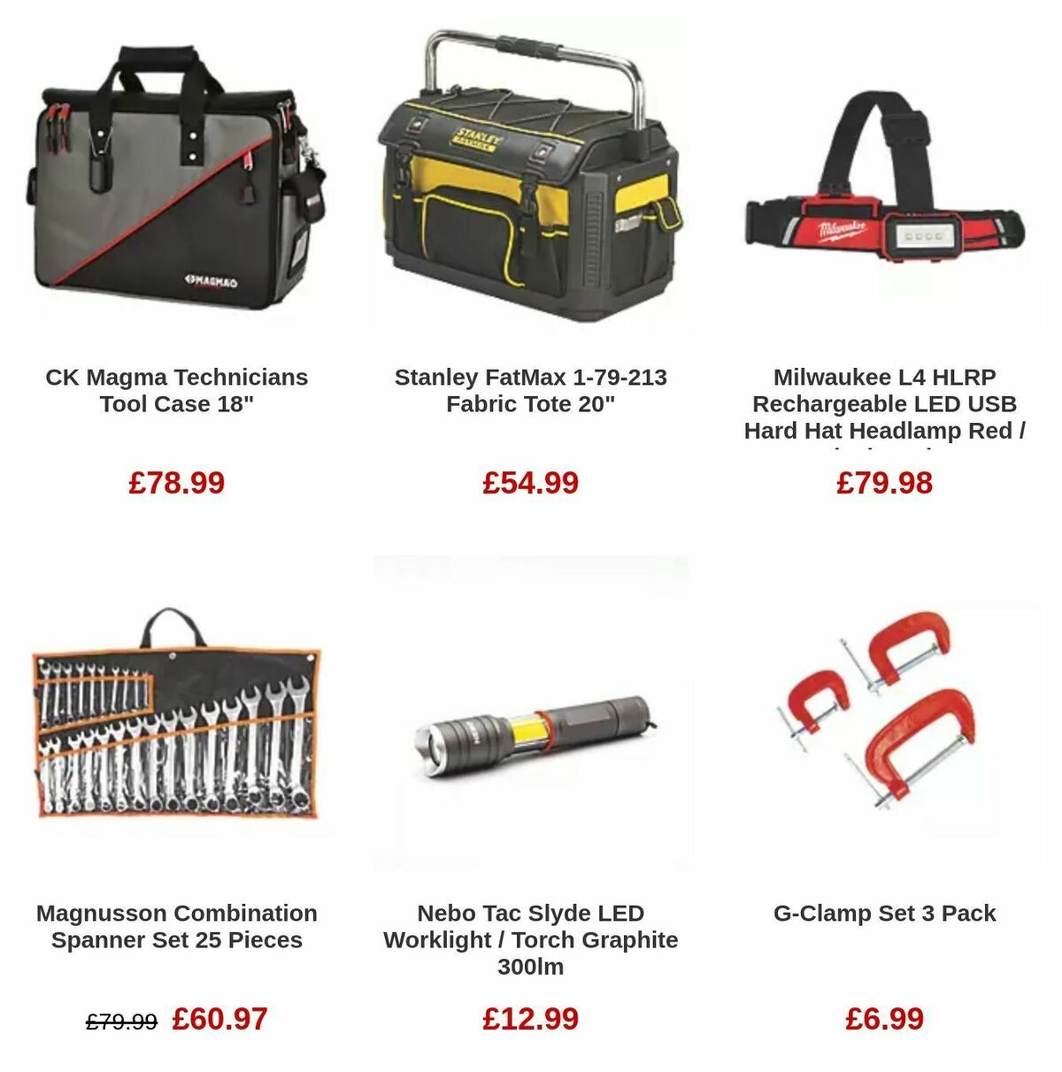 Screwfix Offers from 28 November