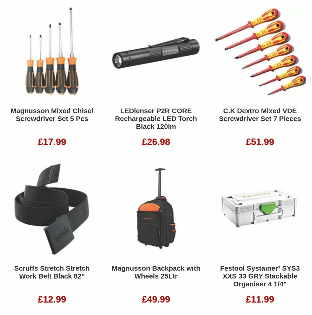 Screwfix Offers from 28 November
