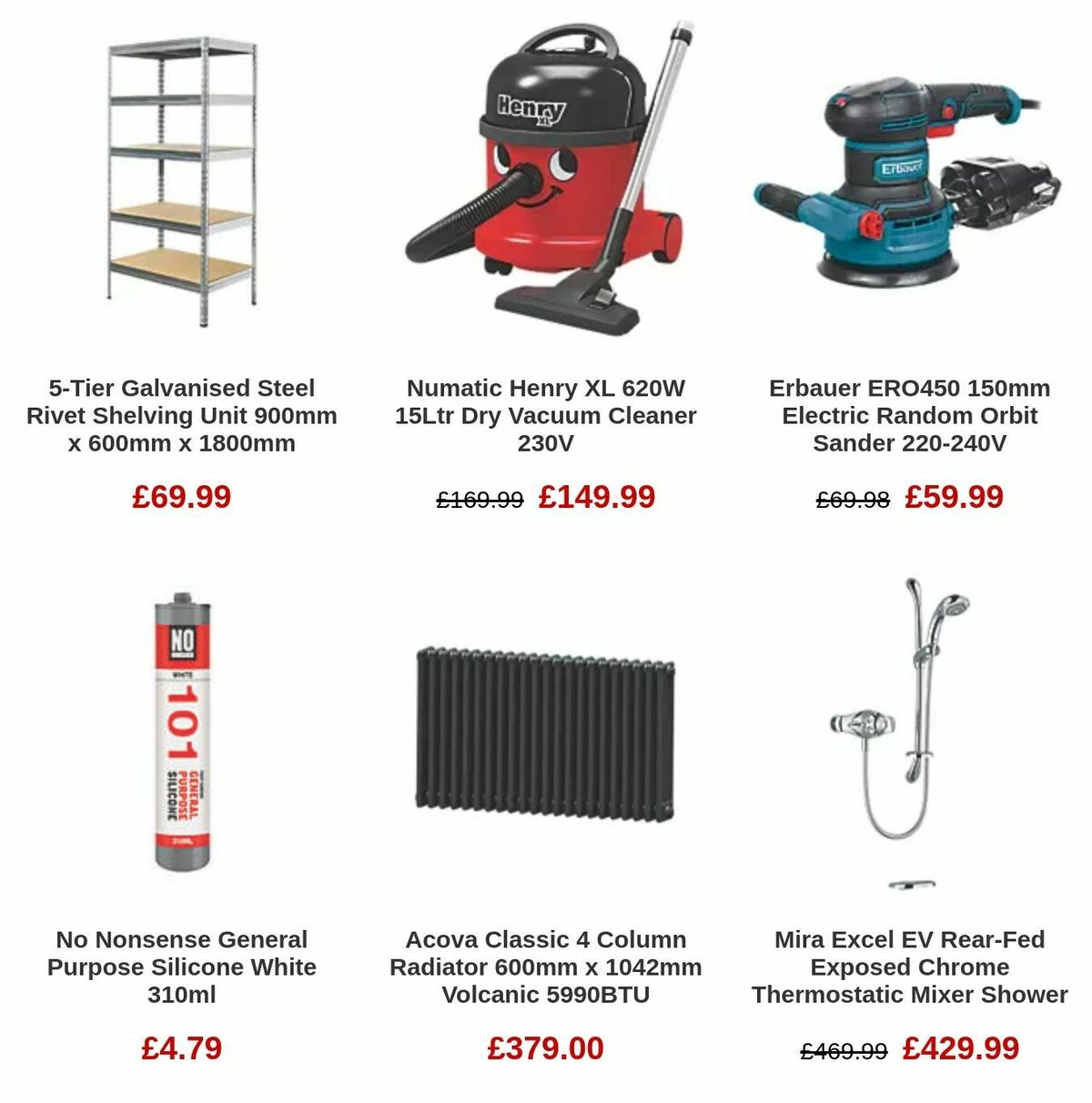 Screwfix Offers from 8 January