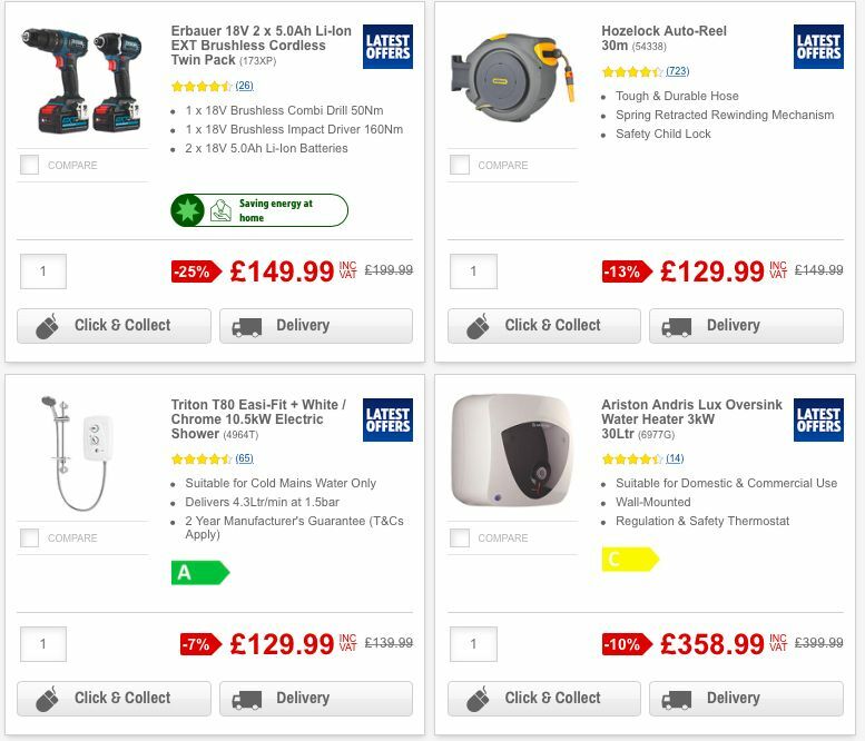 Screwfix Offers from 7 March